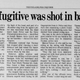 An article in the Philadelphia Inquirer about 23-year-old Glenn Thomas’ death after he was killed by FBI agent Ron Campbell